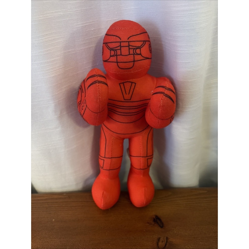 Toy Factory‎ Rockem Sockem Robot Plush 9.5 Inch 2020 Mattel Stuffed Animal Toy